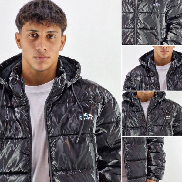 Producto - CAMPERA RELLENA CIBARTA modelo SALVATORE NEGRA