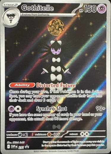 Producto - Gothitelle SVP 211 Black Star Promo Scarlet and Violet