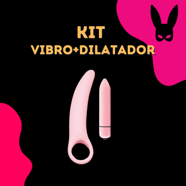 Producto - Kit vibro + dilatador 1 MEDIUM Pilas