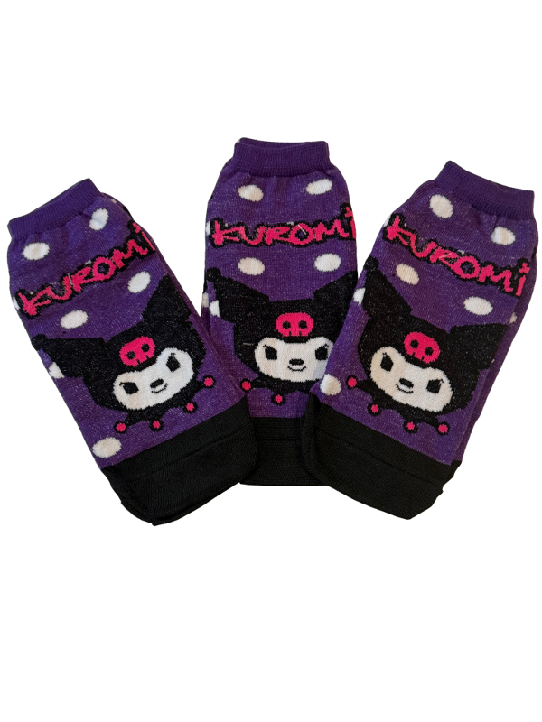 Producto - Par Soquetes Animados Kuromi