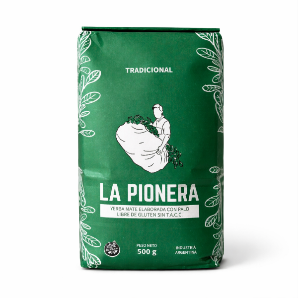 Producto - YERBA MATE TRADICIONAL LA PIONERA 500gr
