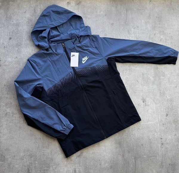 Producto - Rompeviento degrade negro y azul