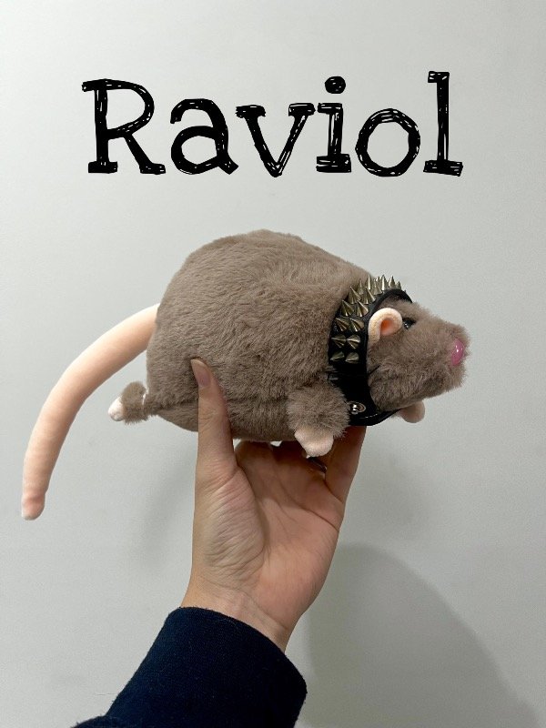 Producto - Rata punk peluche - 1