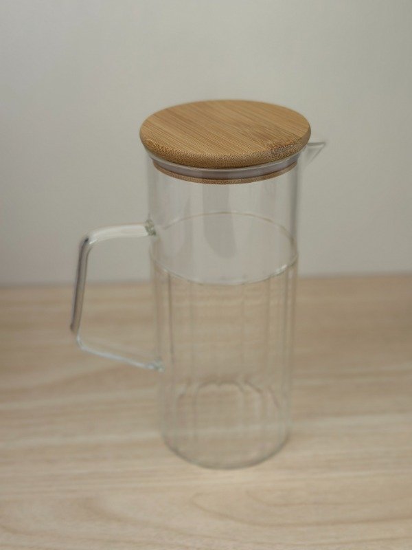 Producto - Jarra con tapa de Madera Catu
