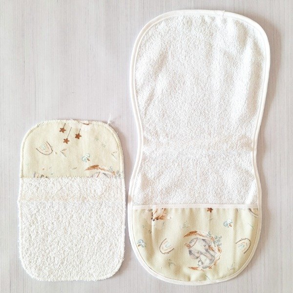 Producto - Set. Provechito + Babita Elefante Crema