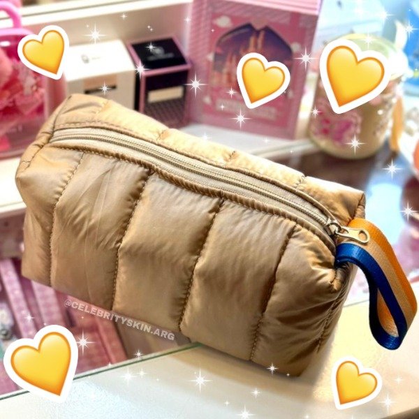 Producto - NECESER NUDE PUFFER BY CELEBRITY  X 1 UNIDAD