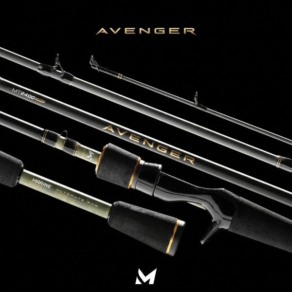Producto - Caña Bait Marine Avenger Expedition 1.83m 4 Tramos 17-25Lbs Carbono MT24 - 10