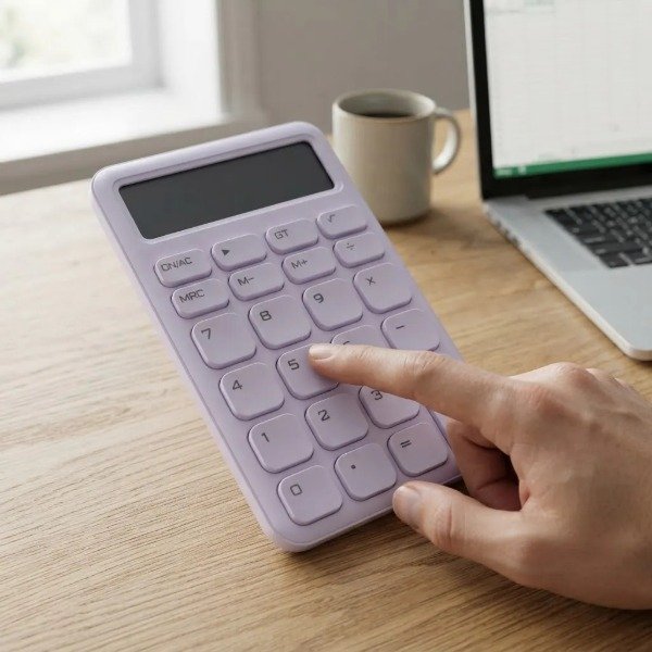 Producto - Calculadora Digital Colores Pastel KARUIDA KK 803 LILA - 2