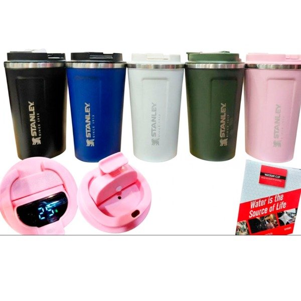 Producto - VASO CAFETERO CON SENSOR / 620 ML. ACERO INOX.