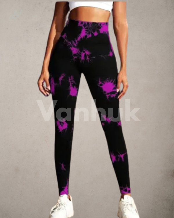Producto - Calza seamless Batick Negro/Fucsia DP98201 - 2