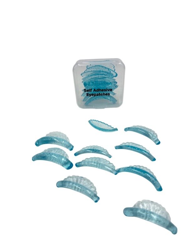 Producto - BIGUDIES SHELL CELESTE CON GLITTERS 5 PARES ANATOMICOS