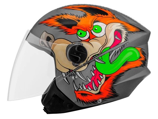 Producto - Casco Protork Coyote Gris