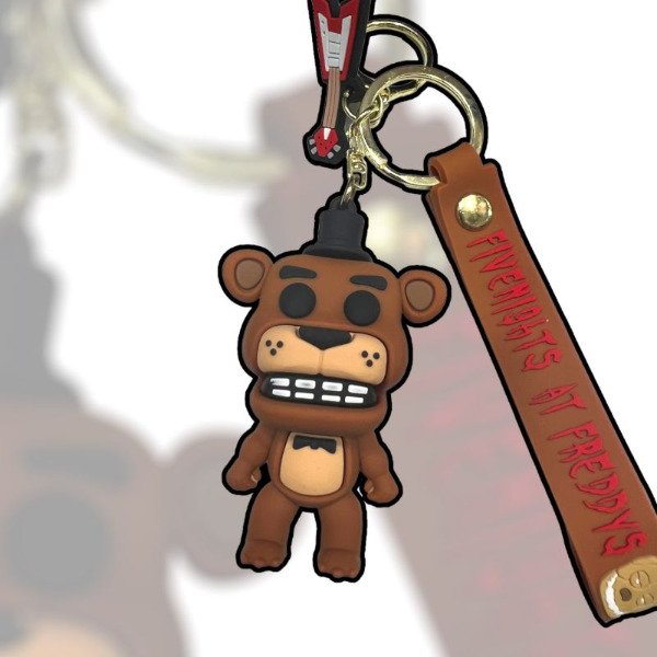 Producto - Llavero de goma - Freddy - Fnaf