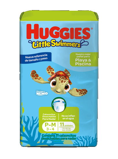Producto - Pañales p/ Agua Huggies Little Swimmers P/M 11u.