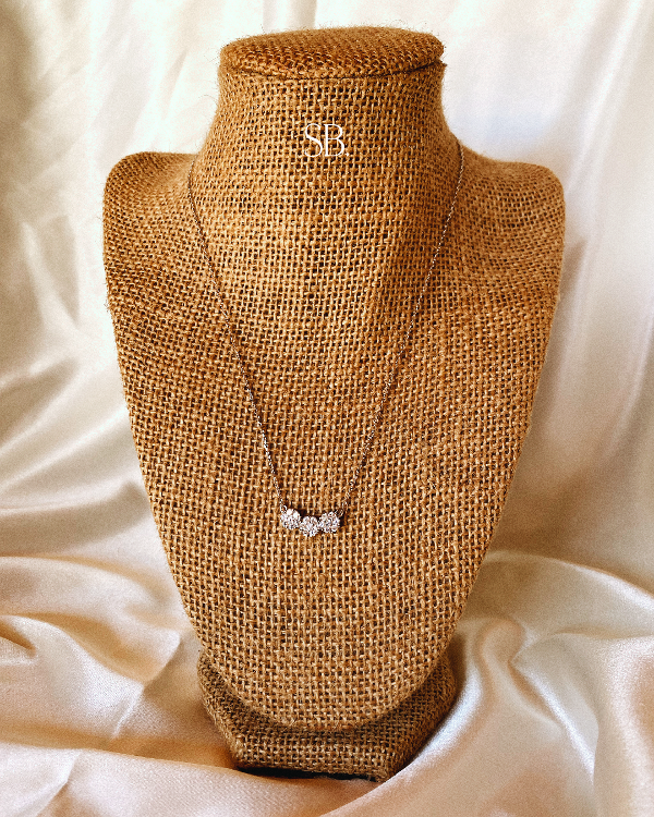 Producto - COLLAR FLOWERS - PLATA 925 Y MICRO PAVÉ