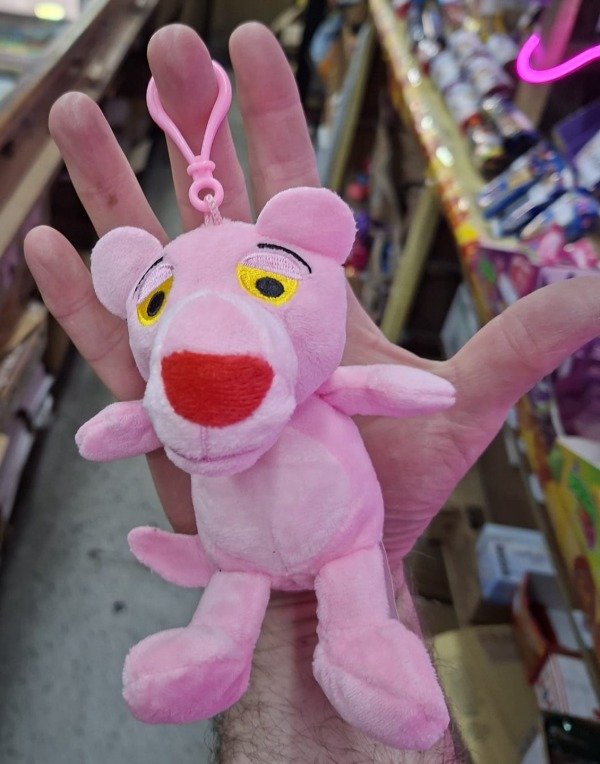 Producto - LLAVERO PELUCHE - PANTERA ROSA
