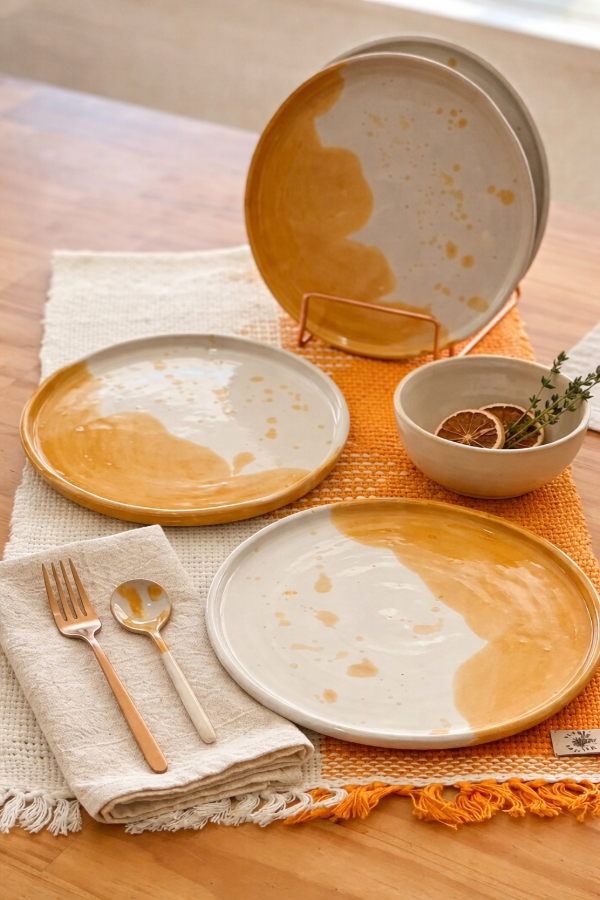 Producto - Platos amarillos por unidad