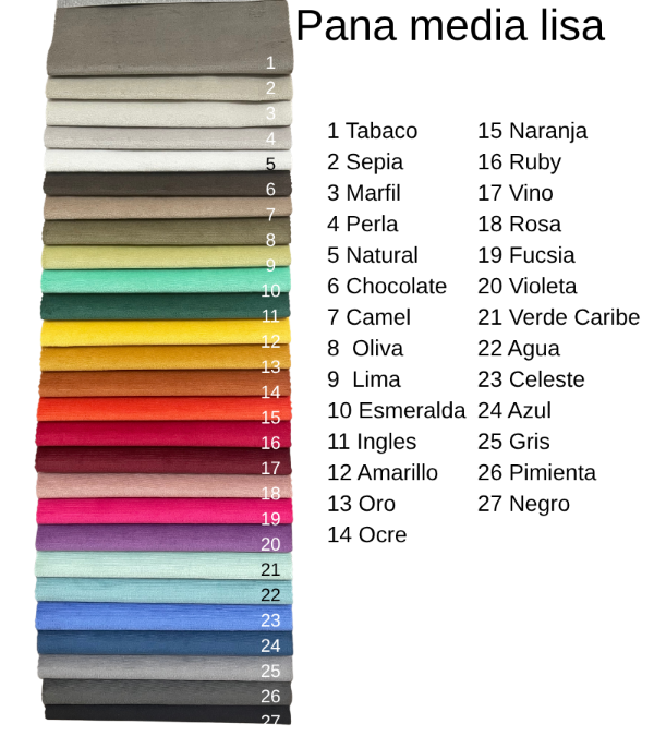 Producto - respaldo modelo algodon - 2
