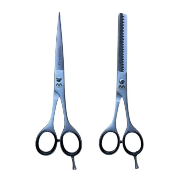 Producto - KIT DE TIJERAS MASTER TOOLS CORTE MICRODENTADA 6,5" + PULIR 6,5"