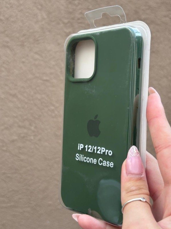 Producto - Silicone 12 - 12 pro verde oscuro