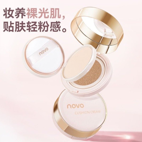 Producto - Base cussion + polvo compacto 2en1 Tono 01 - Novo - 1