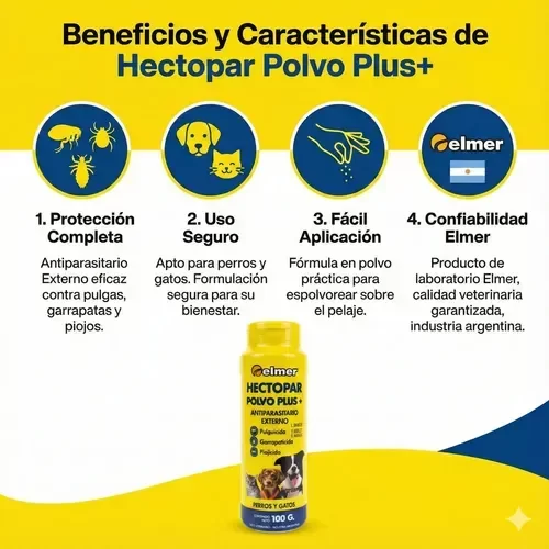Producto - TALCO PULGUICIDA ELMER 100GRS - 3