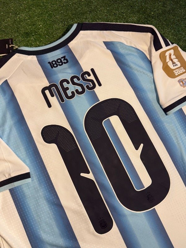 Camiseta titular Argentina vs Argelia CLIMACOOL+ Messi 10 — imagen 9