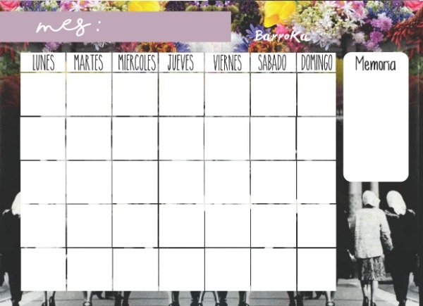 Producto - Imán pizarra Planificador Mensual - Madres