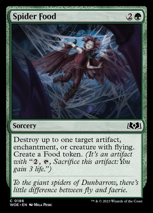Producto - Spider Food  Wilds of Eldraine
