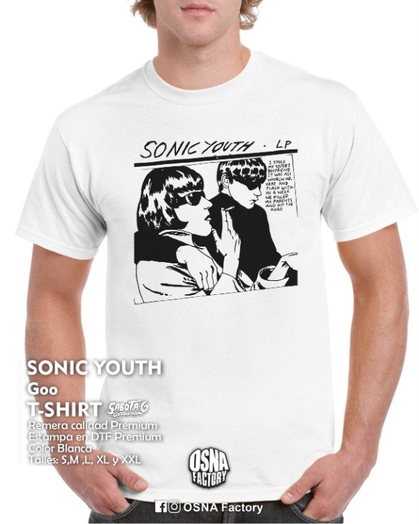 Producto - SONIC YOUTH GOO T Shirt