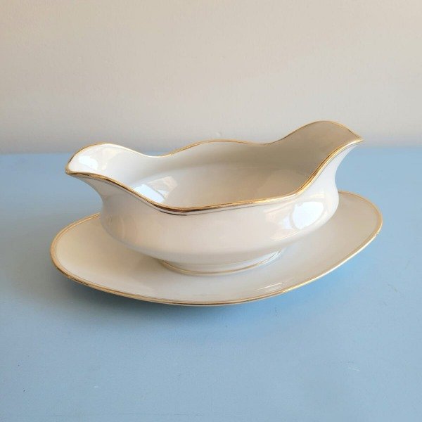 Producto - Salsera francesa marca "Limoge" x 1 unidad