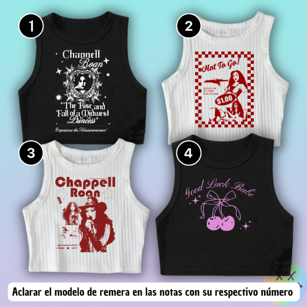 Producto - Musculosas Chappel Roan #1