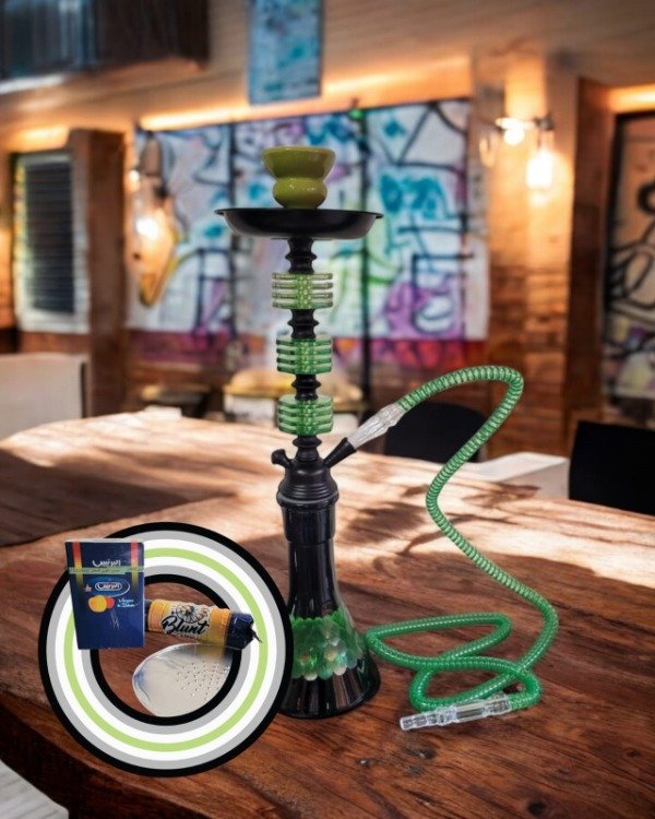 Producto - Narguile Shisha Pipa 50cm+ Kit Inicial
