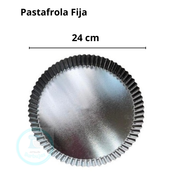 Producto - Pastafrola Hojalata Fija 24 cm x1