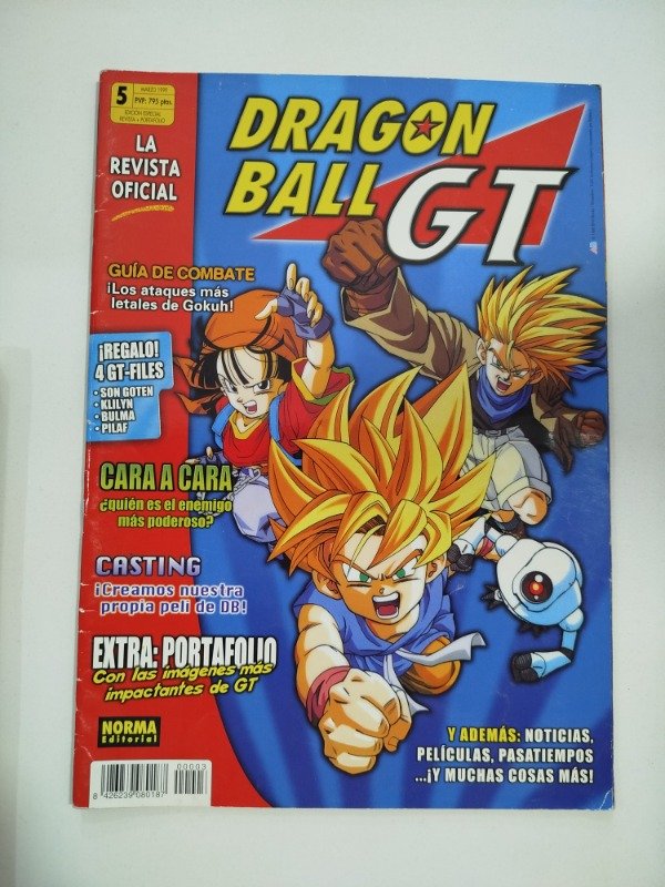 Producto - REVISTA DRAGON BALL GT VOL 5 NORMA