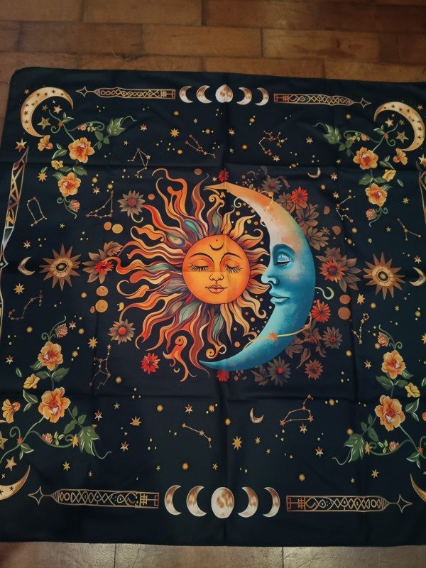 Producto - Paño y bolsita Sol y Luna