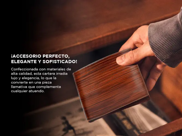 Producto - Billetera de Hombre Sobre Elegante -Azul Gadnic Wallet2 (BILLE02A) - 2