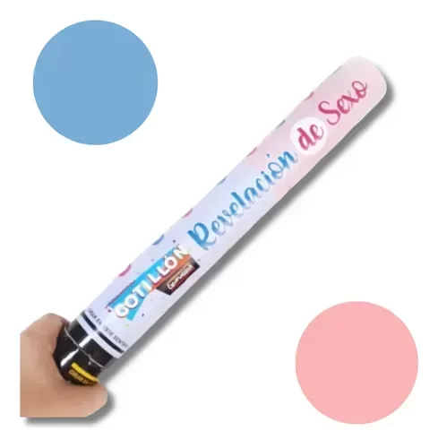 Producto - CAÑON REVELACION DE GENERO (ELEGIR COLOR)