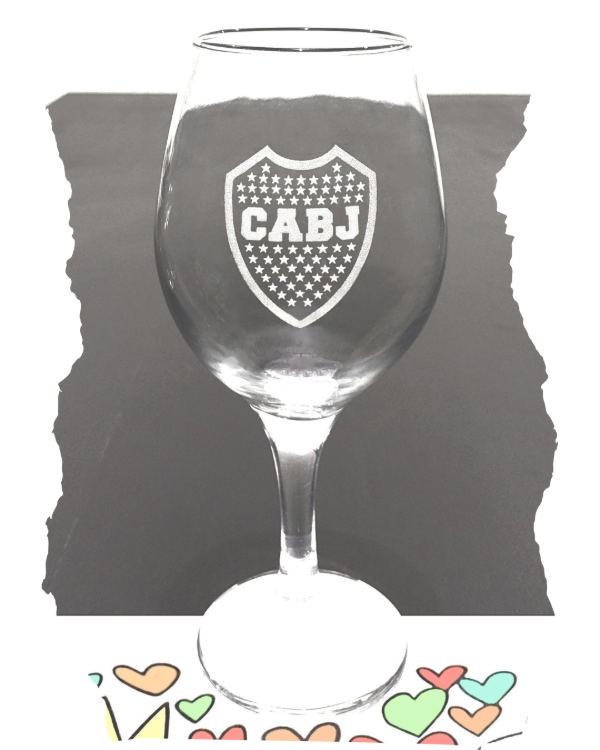 Producto - Copón de vino Boca Juniors