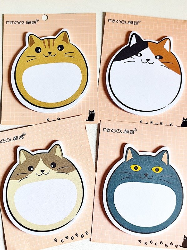 Producto - Notas Adhesivas de Gatos