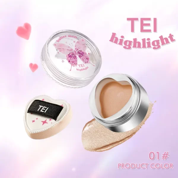 Producto - Iluminador en crema Butter Melt Highlight - TEI - 1