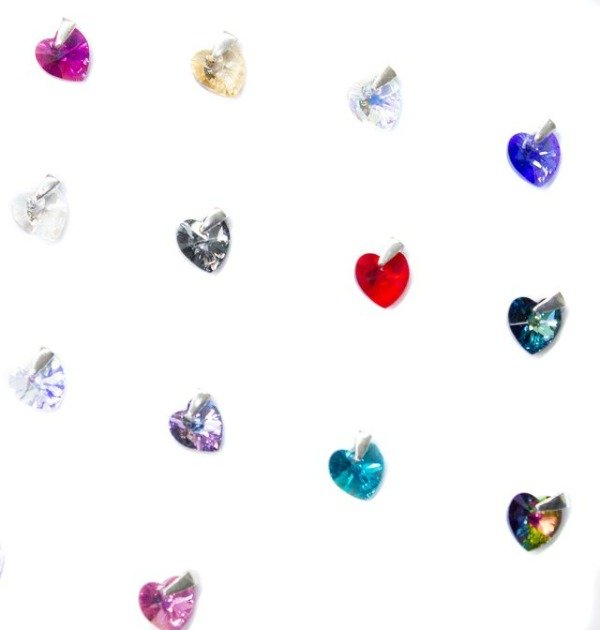 Producto - Dijes corazon 10mm Cristal Swarovski