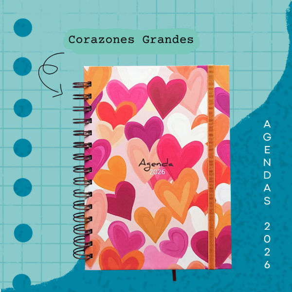 Producto - Agenda 2026 - Corazones Grandes