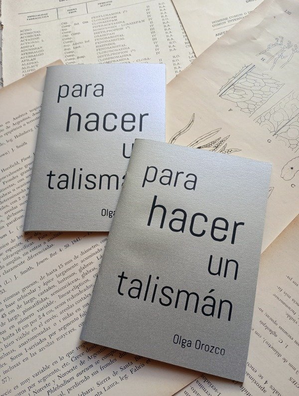 Producto - para hacer un talismán de Olga Orozco