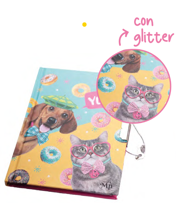 Producto - Diario Intimo A6 Perro y Gato