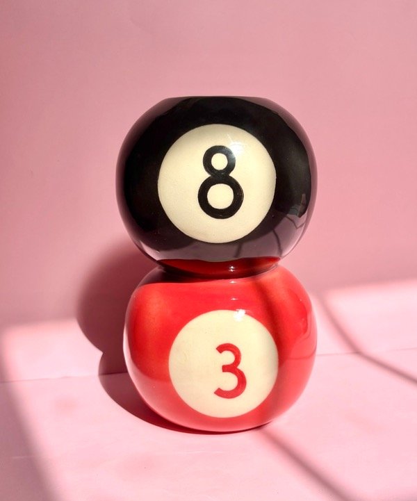 Producto - Florero Bola 8 y 3