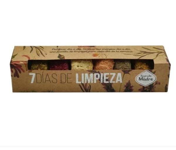 Producto - Pastilla Sagrada Madre 7 Dias De Limpieza fragancia Surtido