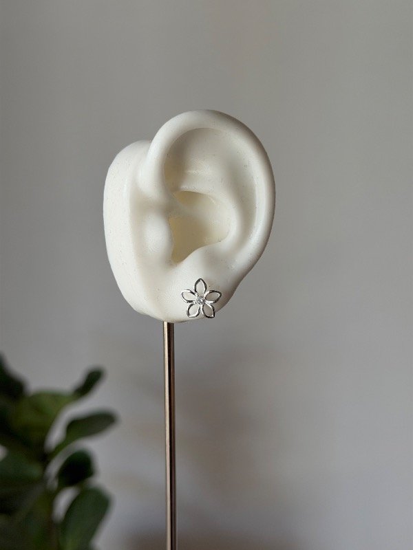 Producto - Aros flor + cubic - 1