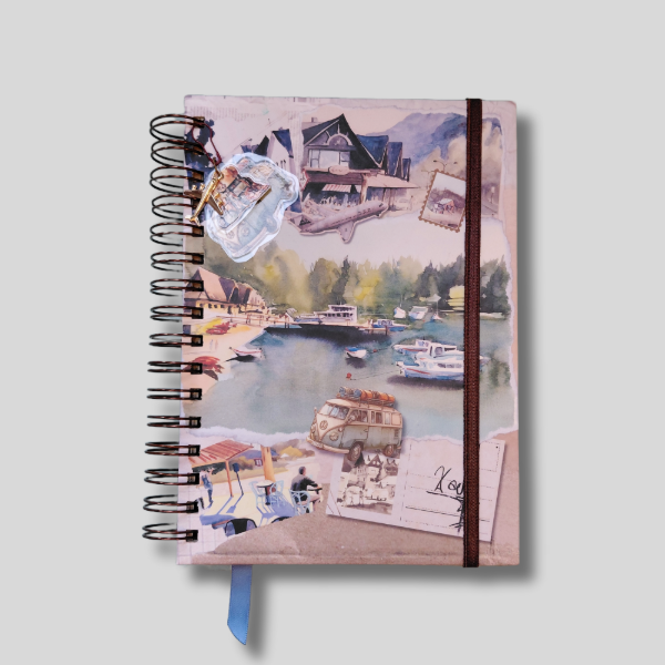 Producto - Bitácora de Viaje VLA con ilustraciones del artista Xavier Cugat