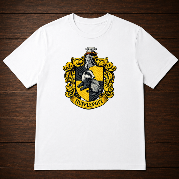 Producto - Remera - Escudo Hufflepuff (Harry potter) - 2